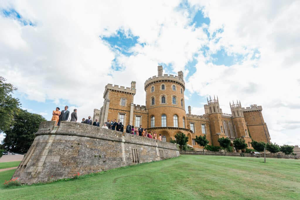 Belvoir Castle Wedding photography