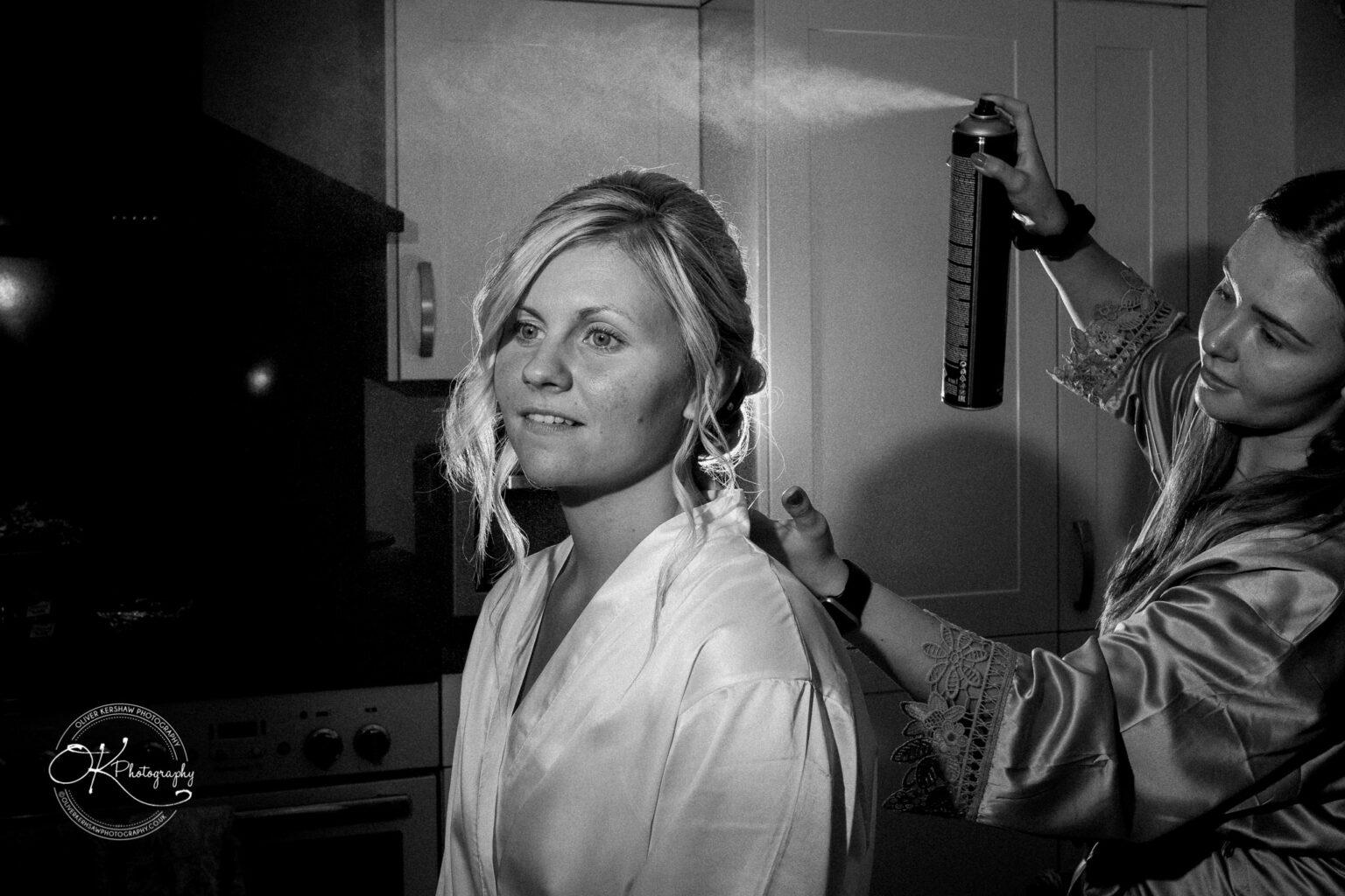 Bride hairspray Bride hairspray