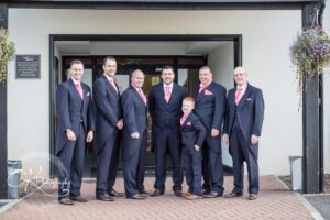 Groom and the  groomsmen