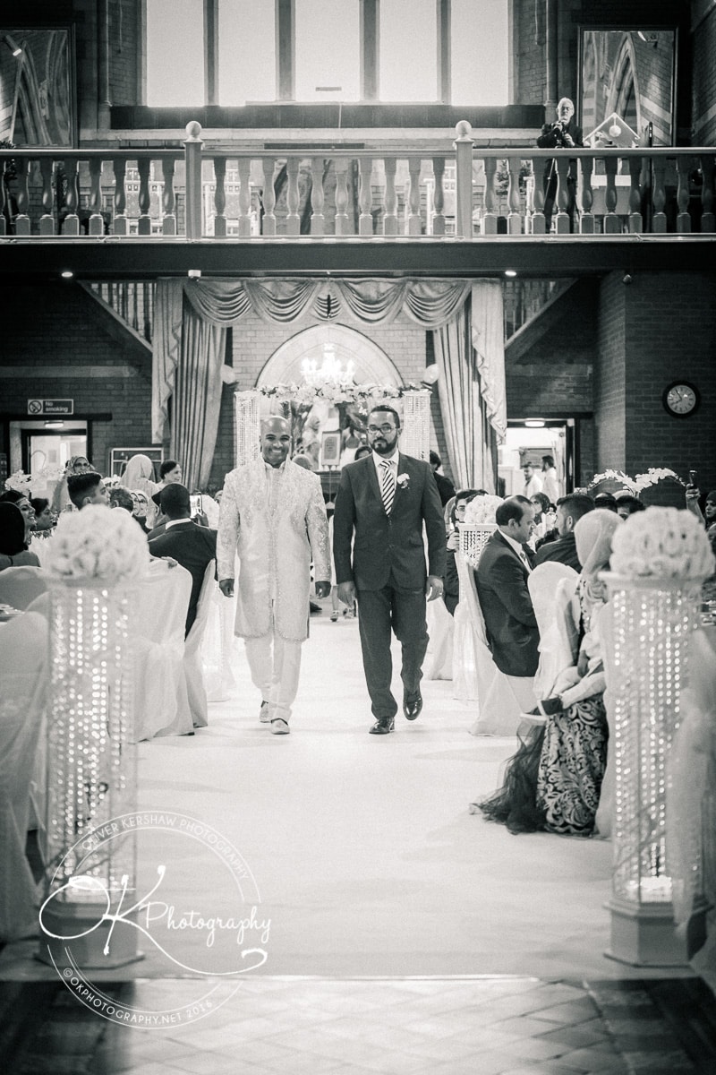 Grooms entrance