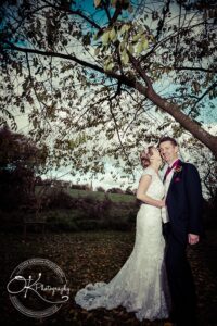 Kissing under the tree