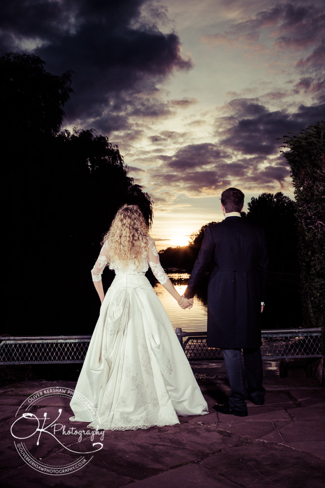 Looking towards the sunset