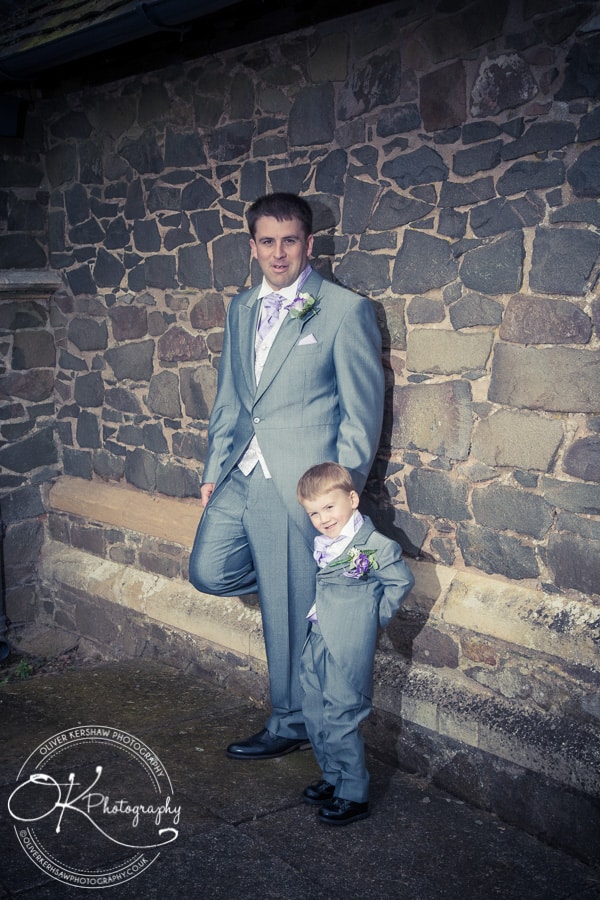 Posing for the camera