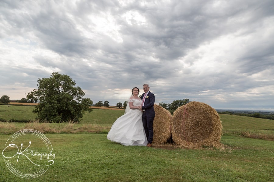 Wedding couple in the countryside Wedding couple in the countryside
