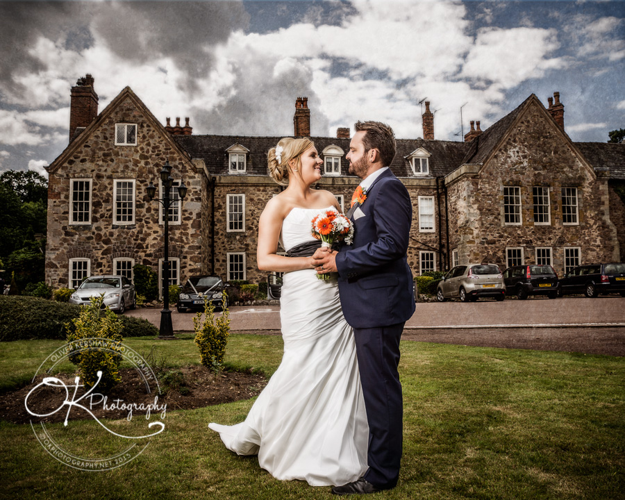 Outside Rothley Court Hotel