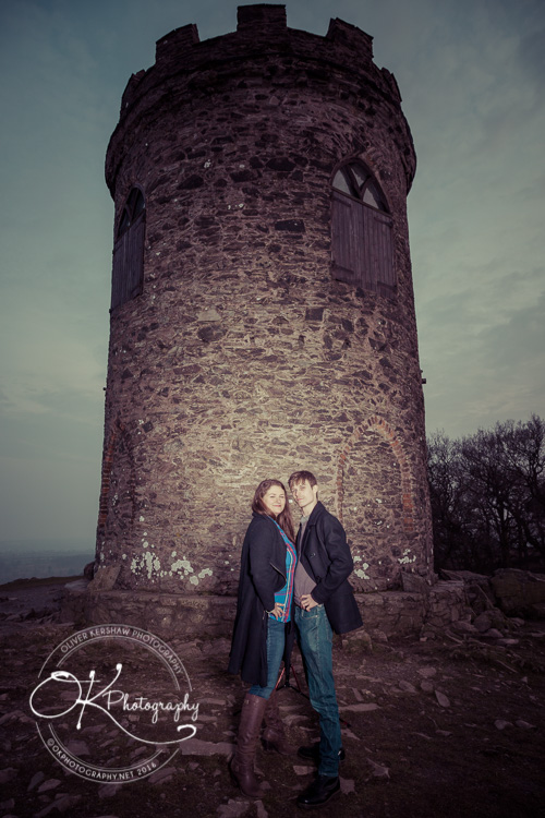 Posing with old John