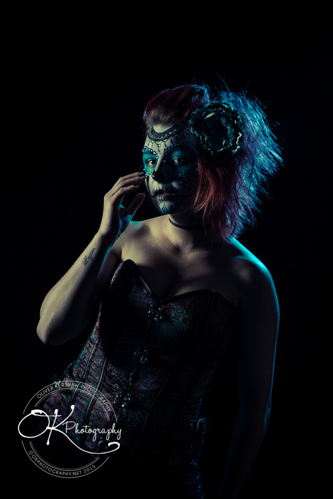 Sugar skull portrait Sugar skull portrait