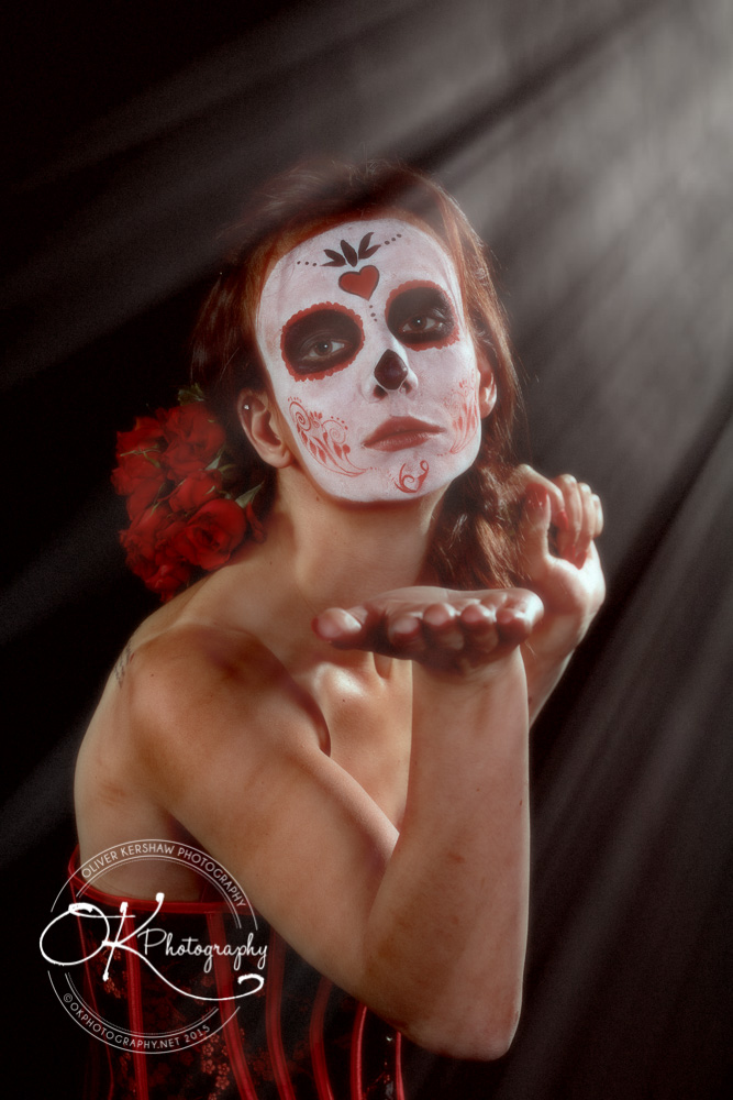 With love sugar skull With love sugar skull